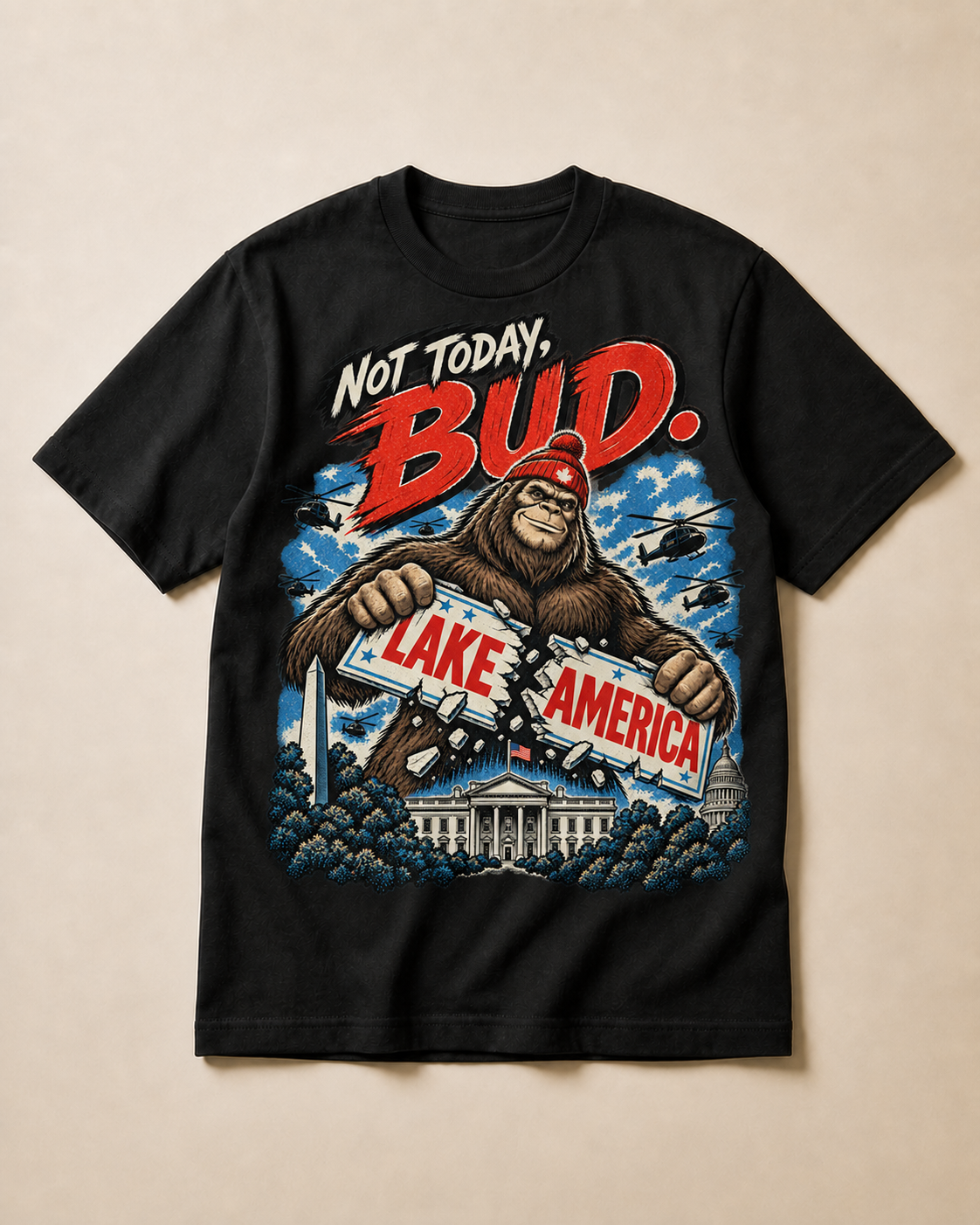 Coal | Not Today Bud T-Shirt, product shot 1.