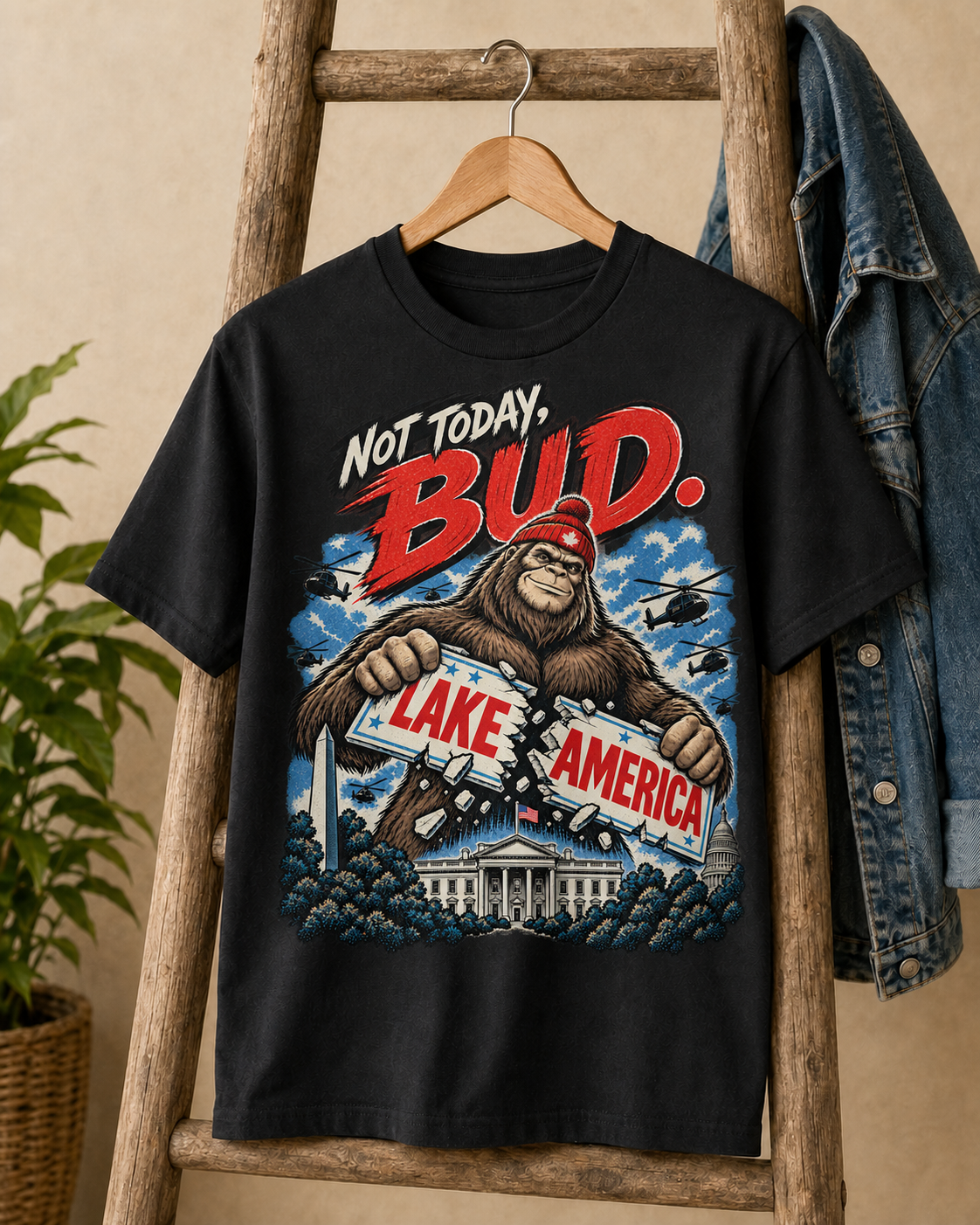 Coal | Not Today Bud T-Shirt, product shot 2.