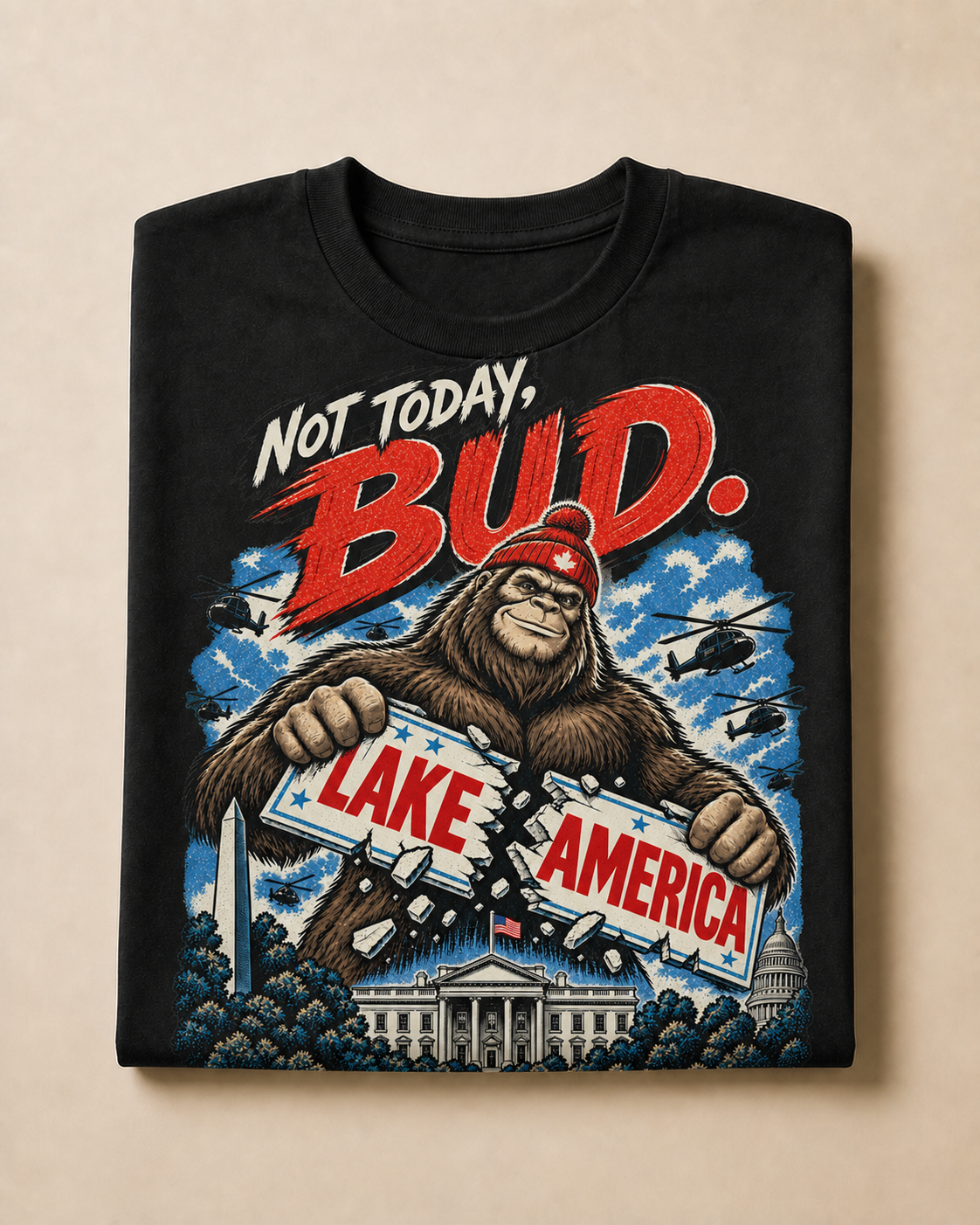 Coal | Not Today Bud T-Shirt, product shot 3.