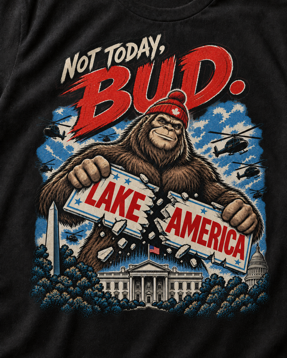 Coal | Not Today Bud T-Shirt, product shot 4.