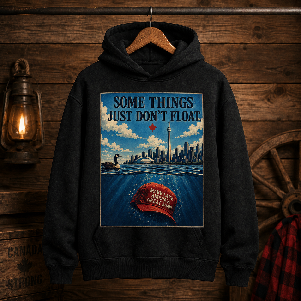 Coal | Some Things Just Don't Float Hoodie, product shot 2.