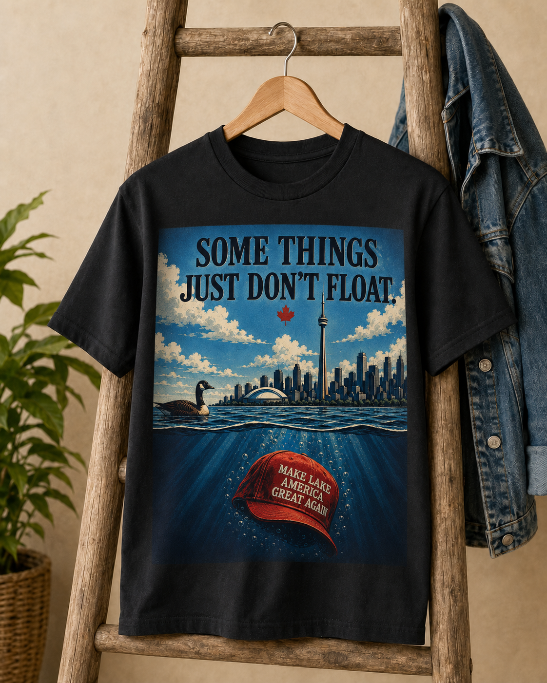Coal | Some Things Just Don't Float T-Shirt, product shot 2.