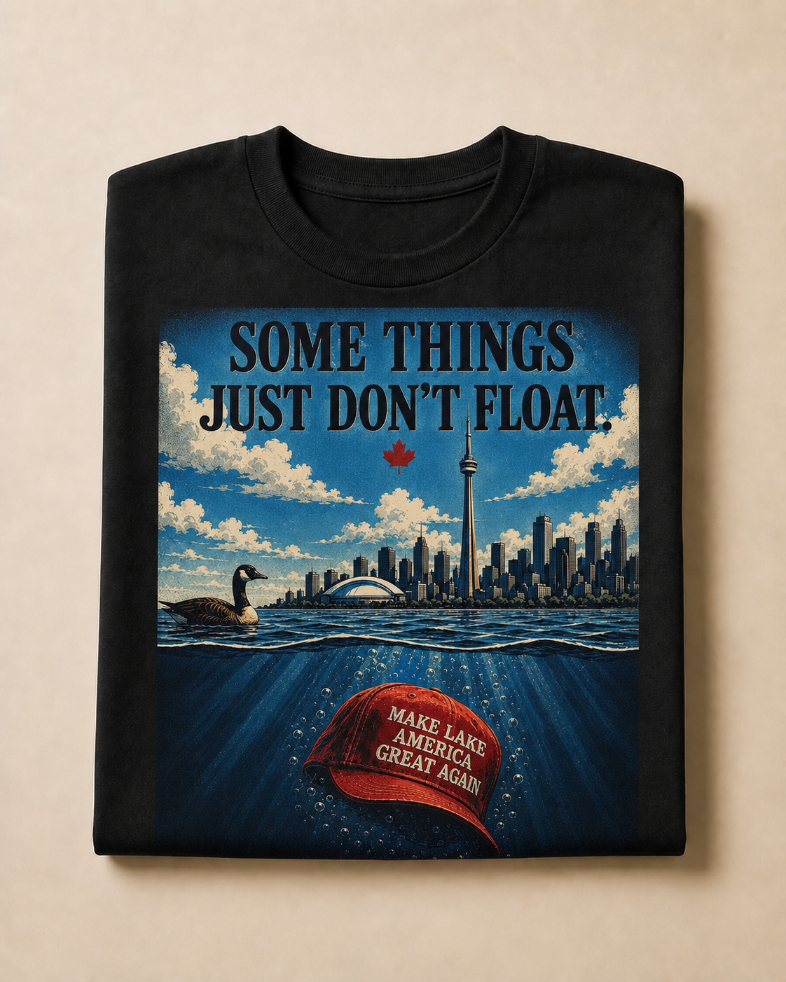 Coal | Some Things Just Don't Float T-Shirt, product shot 3.