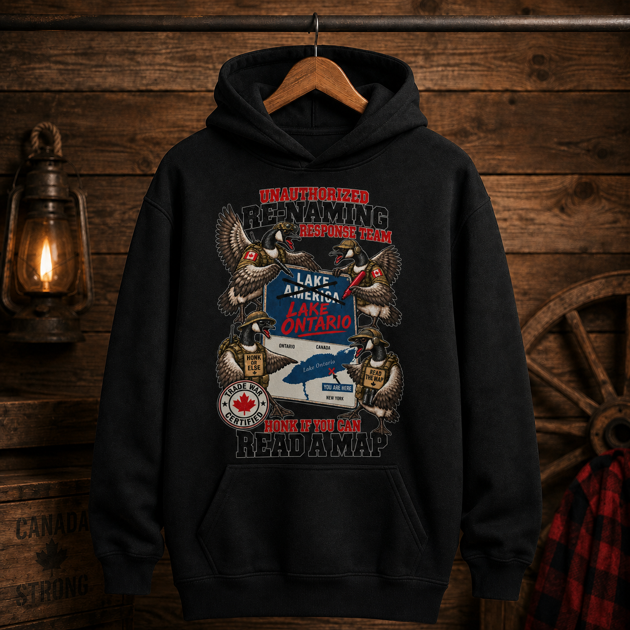 Coal | Unauthorized Renaming Response Team Hoodie, product shot 2.