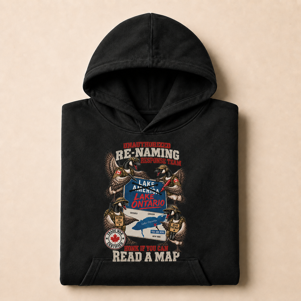 Coal | Unauthorized Renaming Response Team Hoodie, product shot 3.