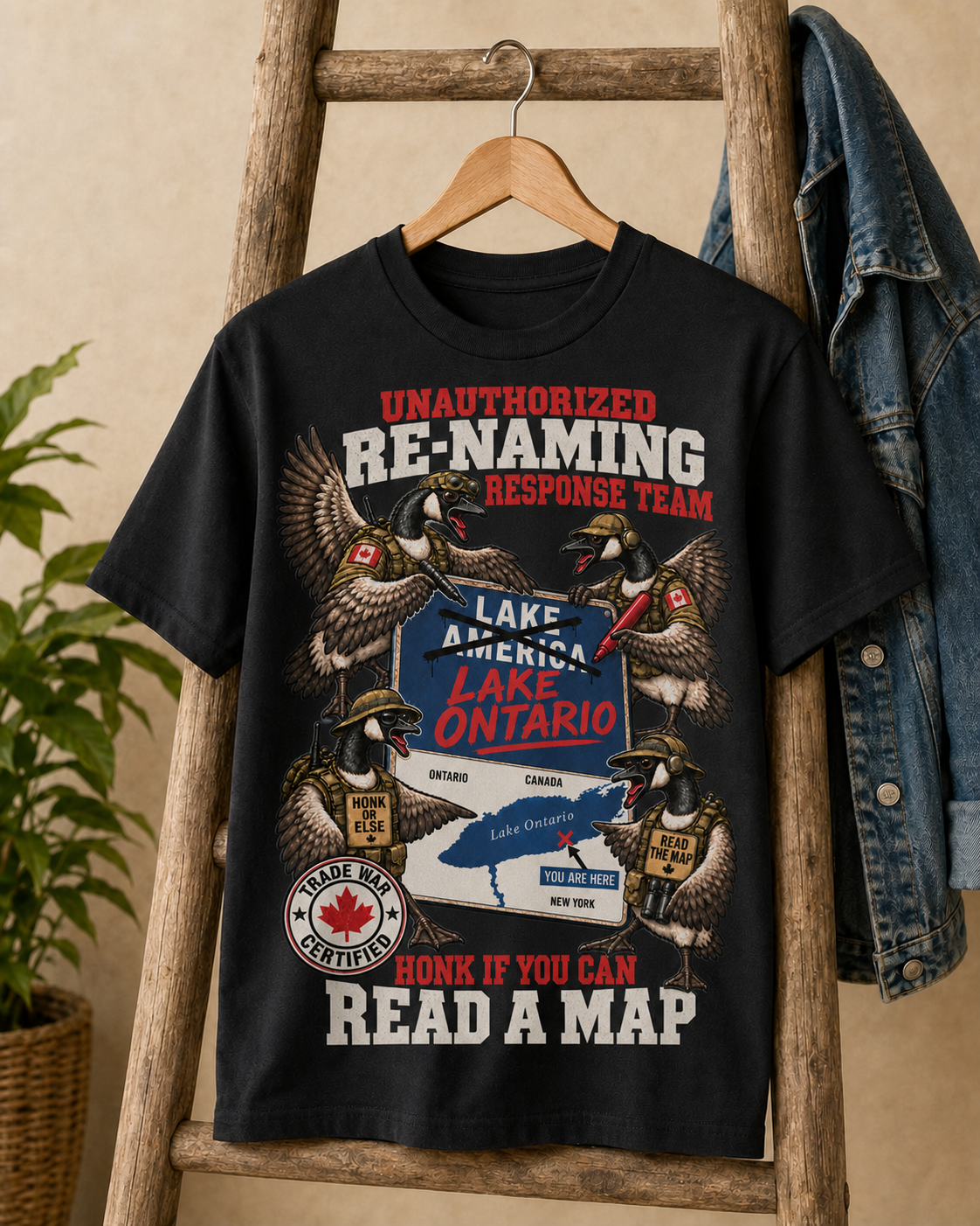Coal | Unauthorized Renaming Response Team T-Shirt, product shot 2.